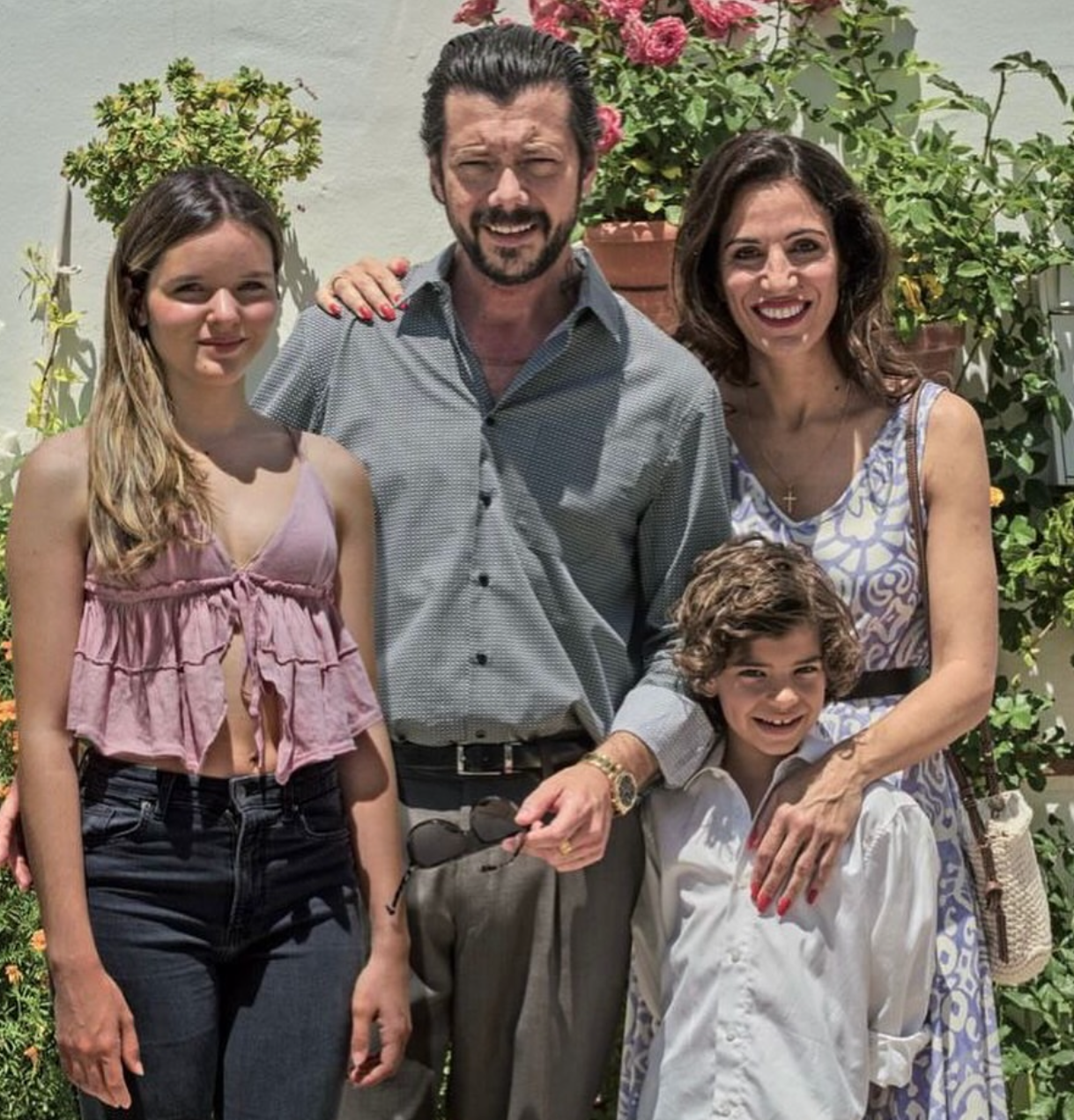 Camino Fernández foto familia Salazar Dos tumbas